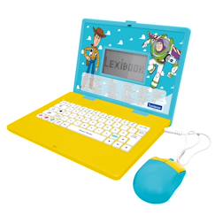 Jouet-Ordinateur éducatif bilingue avec 164 activités au design toy story (en/fr)