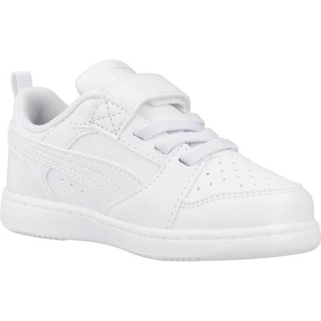 Baskets bébé garçon Blanc white 5 - vertbaudet enfant 