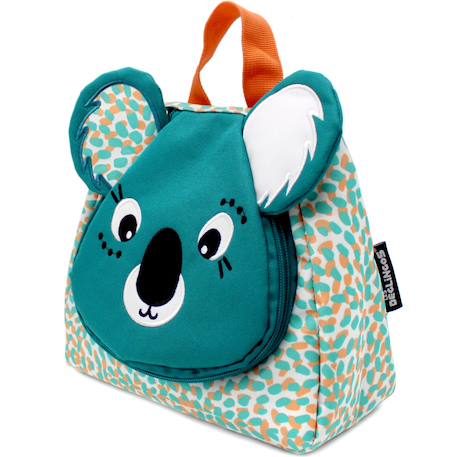 Trousse de toilette berlingos le koala Bleu, blanc, orange 3 - vertbaudet enfant 
