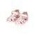 Sandales en cuir  à scratch Rose clair   blanc 4 - vertbaudet enfant 