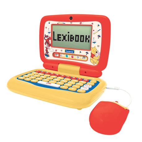 Mon premier ordinateur éducatif winnie (en/fr) MULTICOLORE 1 - vertbaudet enfant 