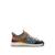 Sandales garçon fermeture adhésive barefoot Bleu marine+Kaky 1 - vertbaudet enfant 