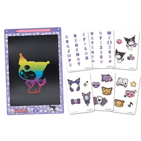 Tablette à dessins multicolore kuromi Violet 1 - vertbaudet enfant 