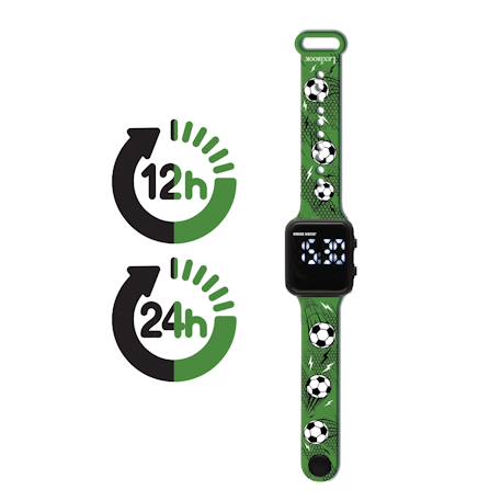 Montre digitale led football MULTICOLORE 2 - vertbaudet enfant 