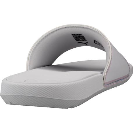 Tongs enfant fille en caoutchouc Blanc 3 - vertbaudet enfant 