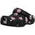 Sandale enfant synthétique synthétique classic flower clog Noir 4 - vertbaudet enfant 
