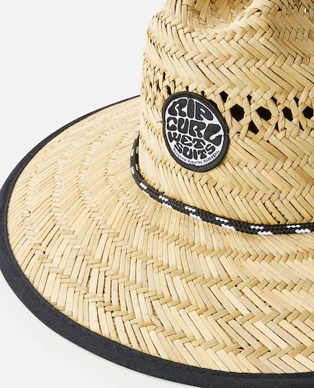 Chapeau de paille enfant avec logo Natural 4 - vertbaudet enfant 