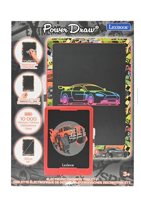 Tablette à dessins multicolore Noir 2 - vertbaudet enfant 