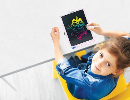 Tablette à dessins e-ink multicolore Rose 5 - vertbaudet enfant 