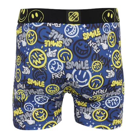 Boxer garçon smile Bleu 2 - vertbaudet enfant 