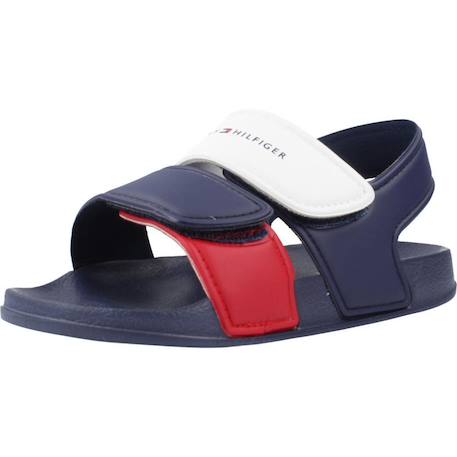Tongs enfant garçon Bleu+Multicolore 4 - vertbaudet enfant 