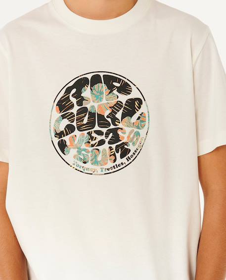 T-shirt à manches courtes wettie passage icon enfant Aloe+Black+Bone 18 - vertbaudet enfant 