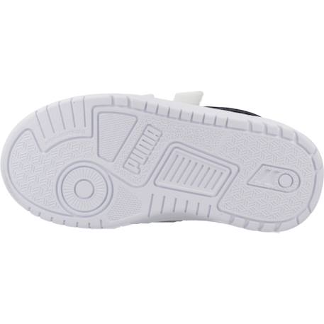 Baskets garçon shuffle downtown Blanc+Blanc white 12 - vertbaudet enfant 