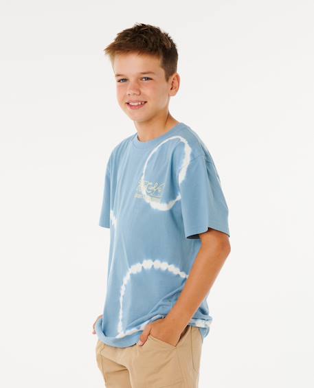 T-shirt à manches courtes pacific rinse fin enfant Faded denim 2 - vertbaudet enfant 