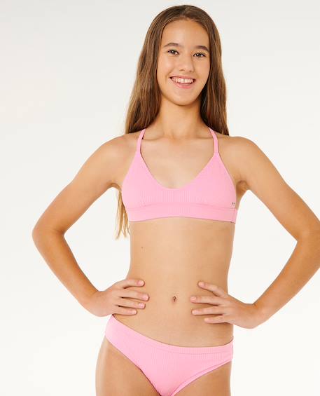 Maillot de bain peachy fille Begonia pink 6 - vertbaudet enfant 