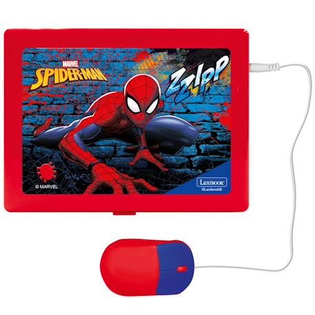 Ordinateur éducatif bilingue avec 164 activités au design spiderman (en/fr) MULTICOLORE 2 - vertbaudet enfant 