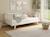 Lit enfant avec barrière amovible en pin massif Blanc 3 - vertbaudet enfant 