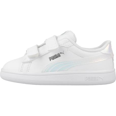 Baskets bébé fille Blanc white 2 - vertbaudet enfant 