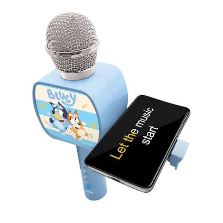 Micro karaoké sans fil bluey avec enceinte bluetooth MULTICOLORE 5 - vertbaudet enfant 