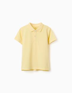 Garçon-T-shirt, polo, sous-pull-Polo-Polo en coton piqué à manches courtes