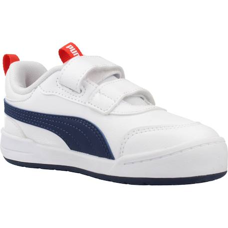 Baskets bébé garçon Blanc white 5 - vertbaudet enfant 