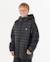 Veste puffer anti-series search enfant Black+Light navy 2 - vertbaudet enfant 