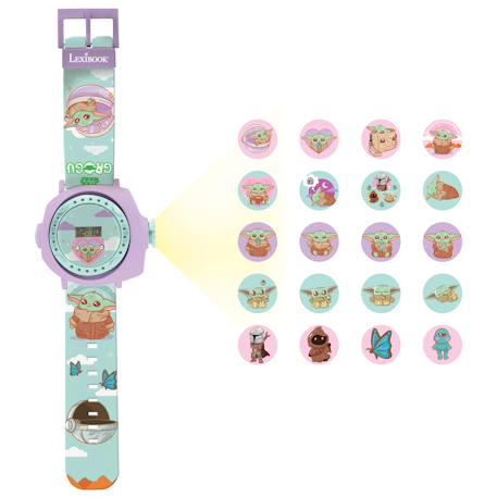 Montre projecteur grogu star wars MULTICOLORE 1 - vertbaudet enfant 