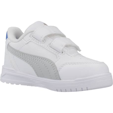 Baskets bébé garçon Blanc white 5 - vertbaudet enfant 