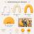 Pack coussin de maternité xxl - 2 housses (citron & velours) + charlotte - grossesse et allaitement Jaune 2 - vertbaudet enfant 