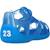 Tongs garçon modèle manuel Blanc+Bleu 9 - vertbaudet enfant 