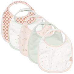 Puériculture-Lot de 5 bavoirs imperméables pretty picnic