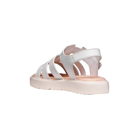 Sandales  à brides Blanc+Noir 4 - vertbaudet enfant 