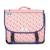 Cartable 38 cm fille pol fox heart réversible avec - compartiments - primaire - motif coeur et éclair Multicolore 2 - vertbaudet enfant 