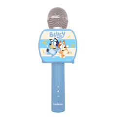 Jouet-Micro karaoké sans fil bluey avec enceinte bluetooth