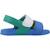 Tongs enfant garçon Bleu+Multicolore 7 - vertbaudet enfant 