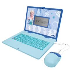 Jouet-Ordinateur éducatif bilingue avec 164 activités au design la reine des neiges (en/fr)