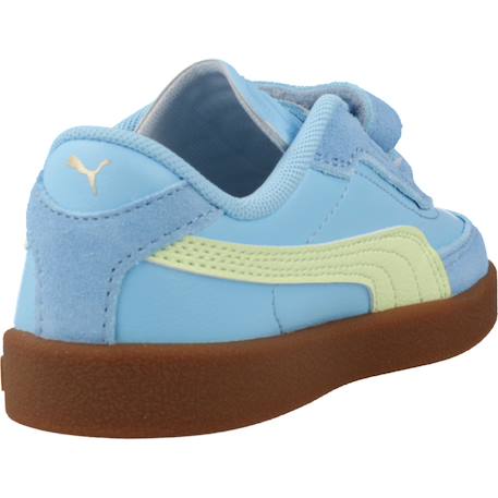 Baskets bébé garçon en cuir Bleu blue 3 - vertbaudet enfant 