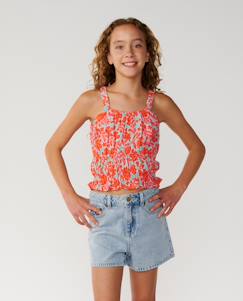 Haut sunshine squad woven fille  - vertbaudet enfant