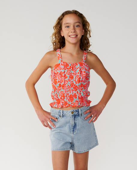 Haut sunshine squad woven fille Mint haze 1 - vertbaudet enfant 