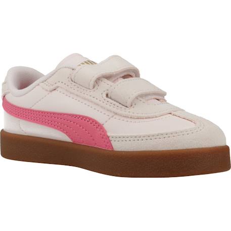 Baskets bébé fille en cuir Rose pink 5 - vertbaudet enfant 