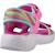 Sandales enfant fille en textile confortable Bleu et violet+Bleu lvmt+Rose pkmt 15 - vertbaudet enfant 