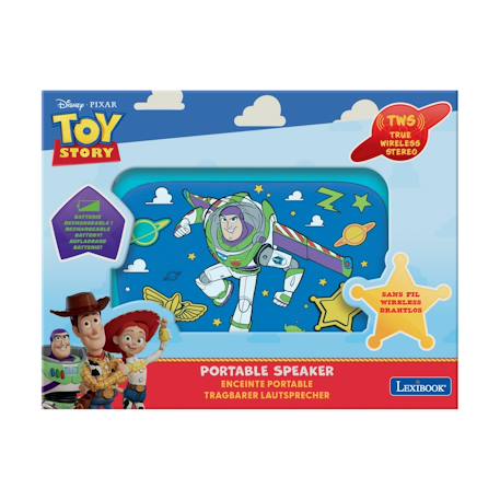 Enceinte bluetooth portable toy story MULTICOLORE 3 - vertbaudet enfant 