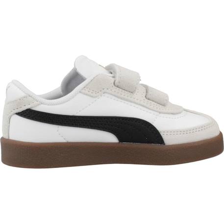 Baskets bébé garçon en cuir Blanc white 1 - vertbaudet enfant 