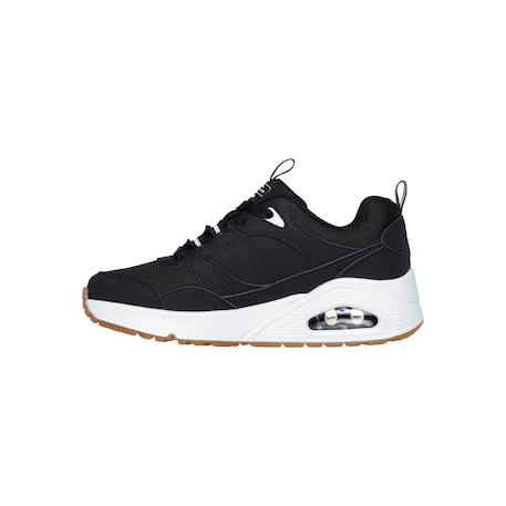 Baskets basses  à lacets Blk noir+Noir blanc 2 - vertbaudet enfant 
