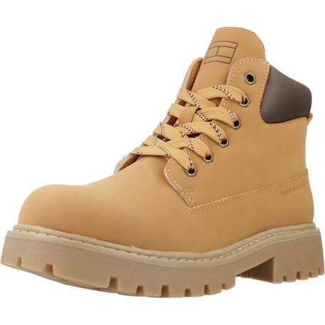 Bottes enfant garçon Brun clair ochre+Brun ocre 4 - vertbaudet enfant 