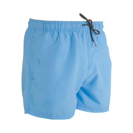Short de bain court  avec doublure eco9 Bleu turquoise 2 - vertbaudet enfant 