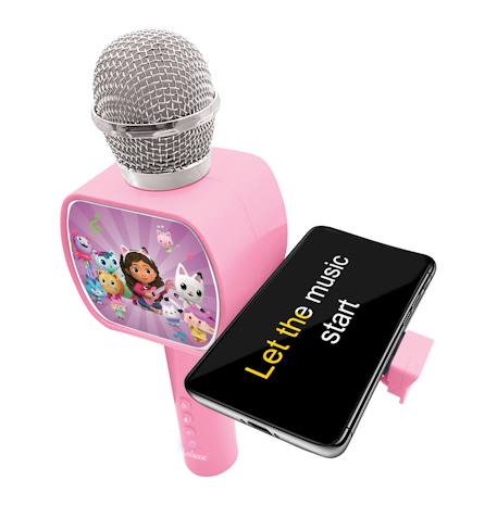 Micro karaoké sans fil gabby avec enceinte bluetooth MULTICOLORE 4 - vertbaudet enfant 