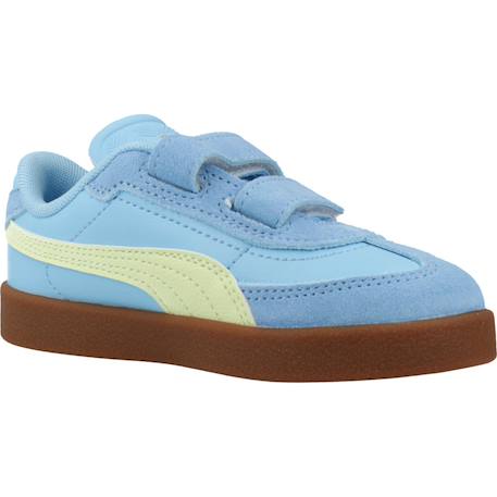 Baskets bébé garçon en cuir Bleu blue 5 - vertbaudet enfant 