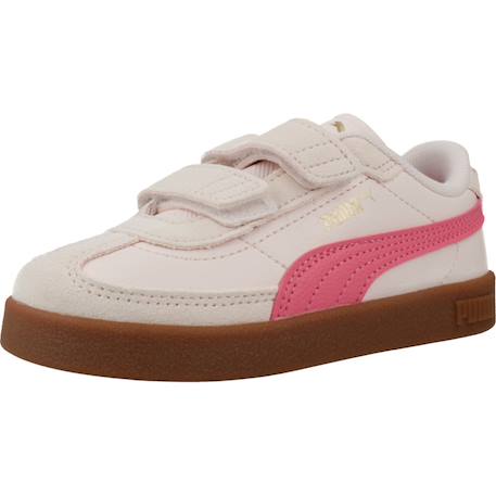 Baskets bébé fille en cuir Rose pink 4 - vertbaudet enfant 