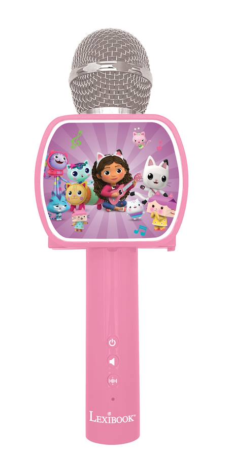 Micro karaoké sans fil gabby avec enceinte bluetooth MULTICOLORE 1 - vertbaudet enfant 